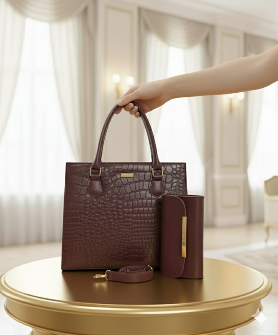 Shoulder bags with long strip